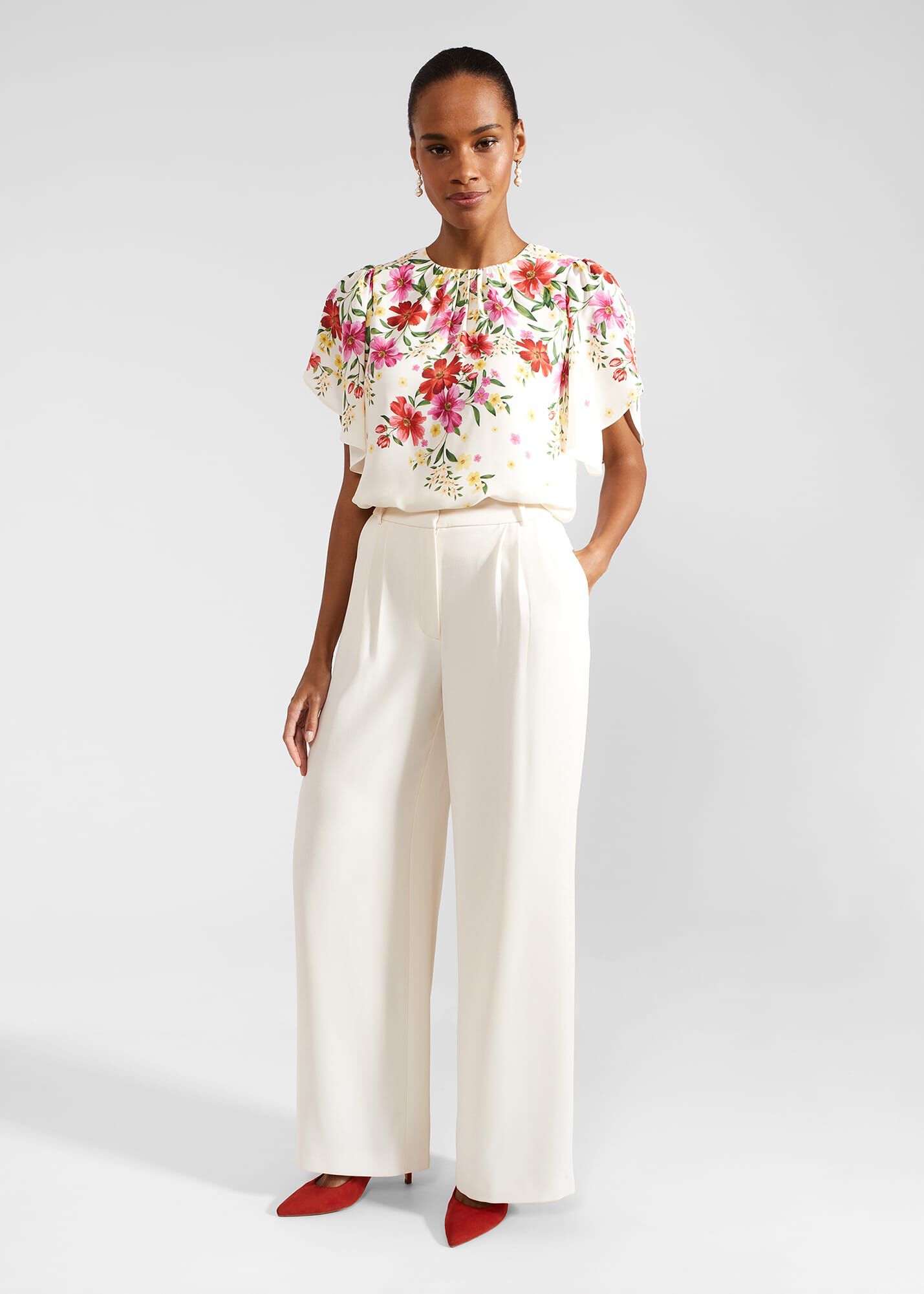 Frederica Wide Leg Pants | Hobbs US |