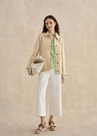 Brinley Crop Jeans, Off White, hi-res