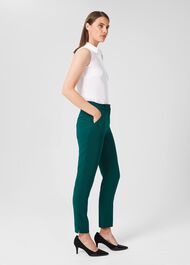 Petite Adelia Trousers, Leaf Green, hi-res