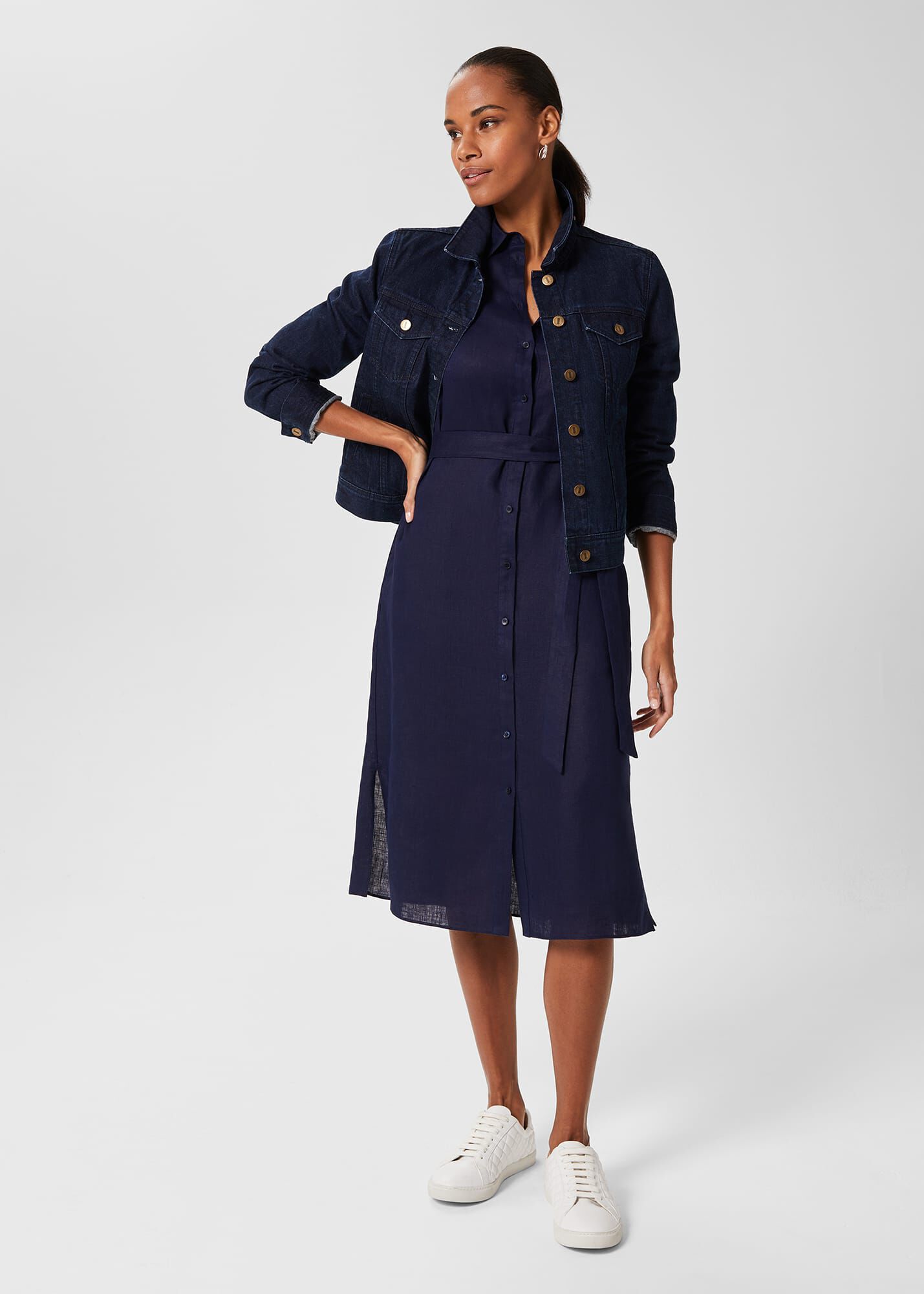 Linden Linen Shirt Dress