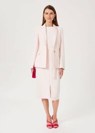 Kaia Shift Dress, Icy Pink, hi-res
