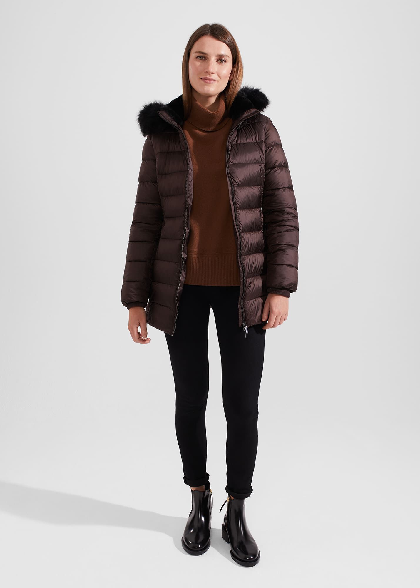 Cape women's harriet longline shop puffer jacket