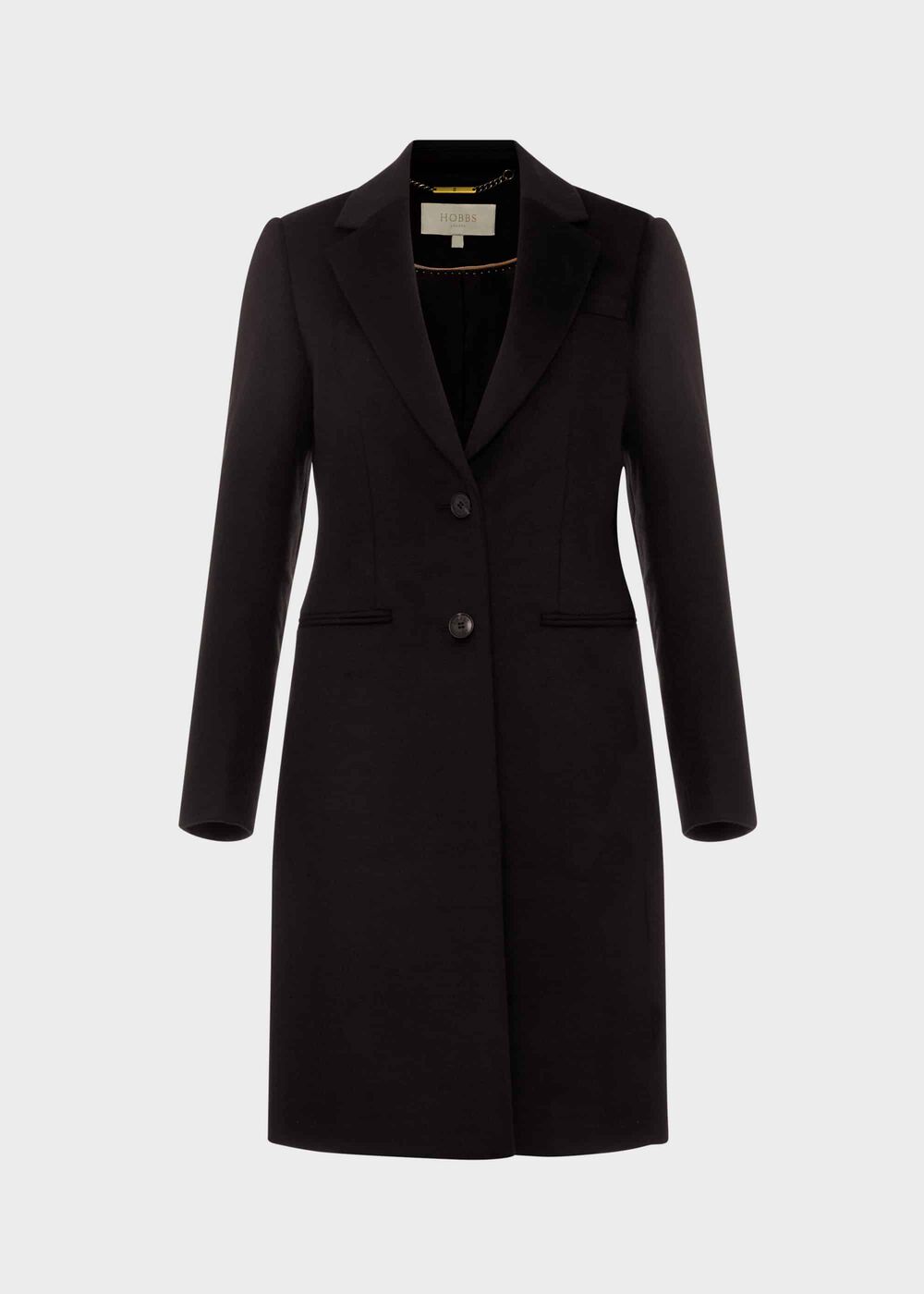 Petite Tilda Wool Coat, Black, hi-res
