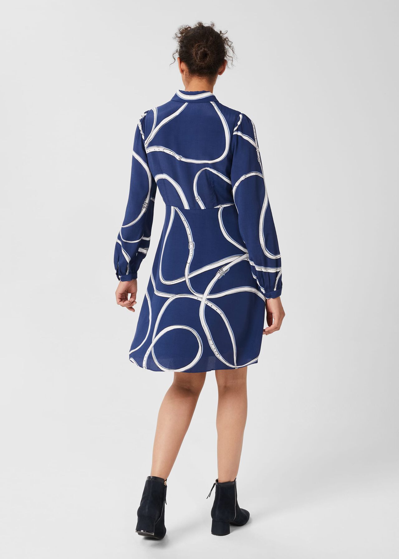 Brea Dress, Deep Blue Multi, hi-res