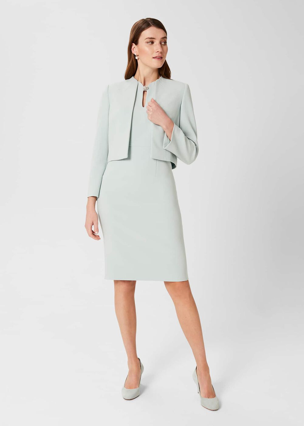 Petite Ana Jacket, Sage Green, hi-res