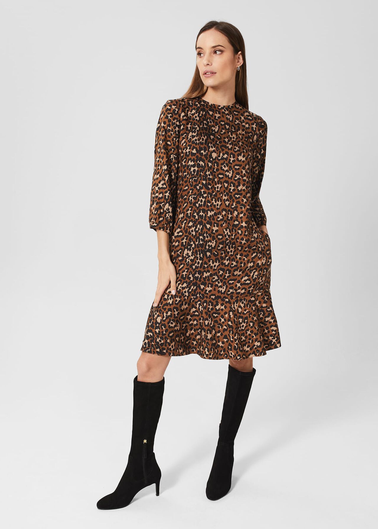 Lizzie Stretch Boot, Black, hi-res