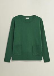 Devora Jumper With Cashmere, Agate Green, hi-res