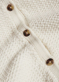Seaton Cotton Collared Crotchet Tank, Ivory, hi-res
