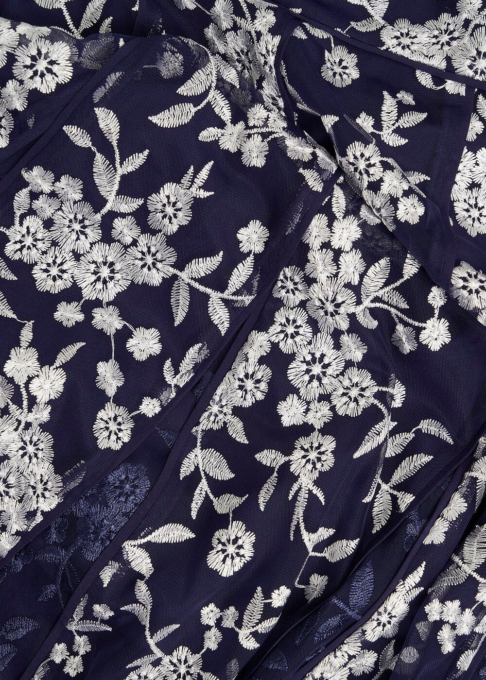 Quin Embroidered Dress, Midnight Ivory, hi-res