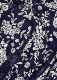 Quin Embroidered Dress, Midnight Ivory, hi-res