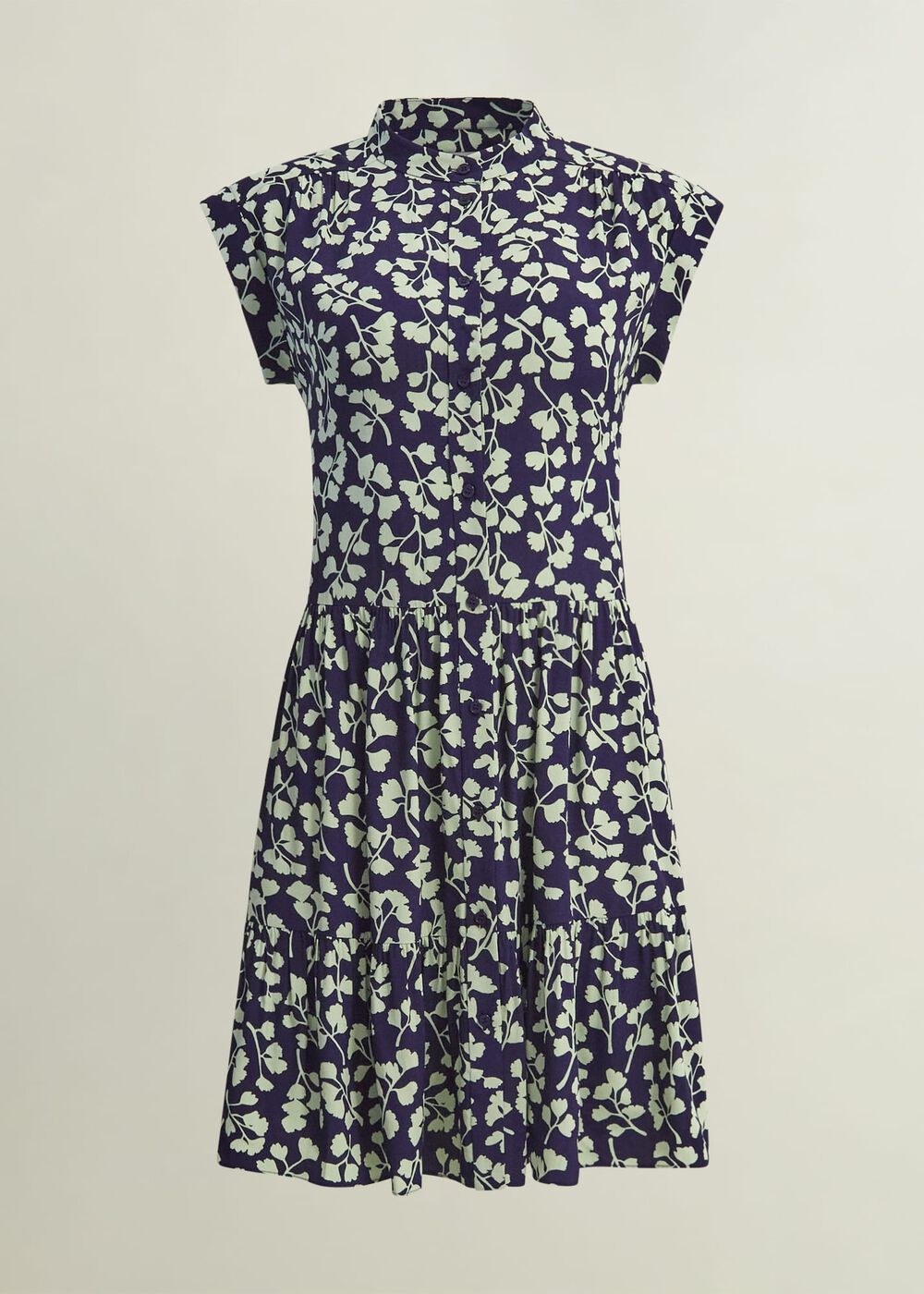 Layla Dress, True Navy Green, hi-res