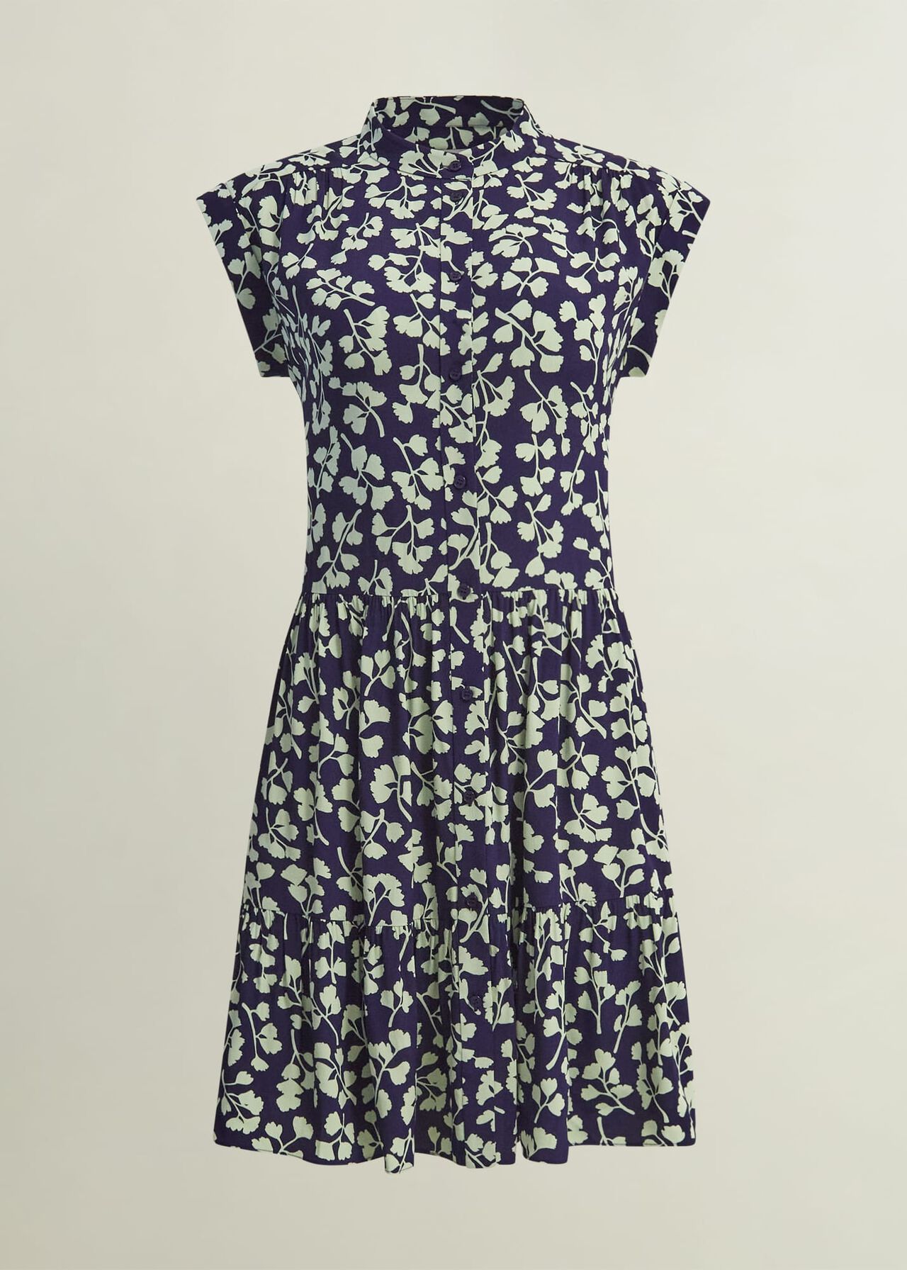 Layla Dress, True Navy Green, hi-res