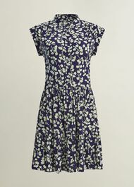 Layla Dress, True Navy Green, hi-res