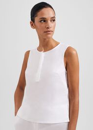 Alma Top, White, hi-res