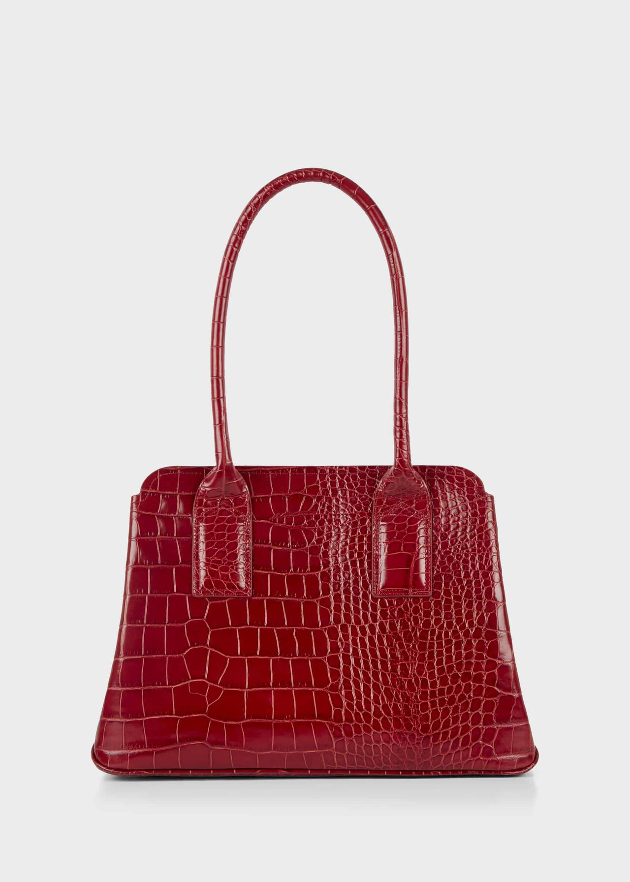 Whitby Leather Tote Bag Red