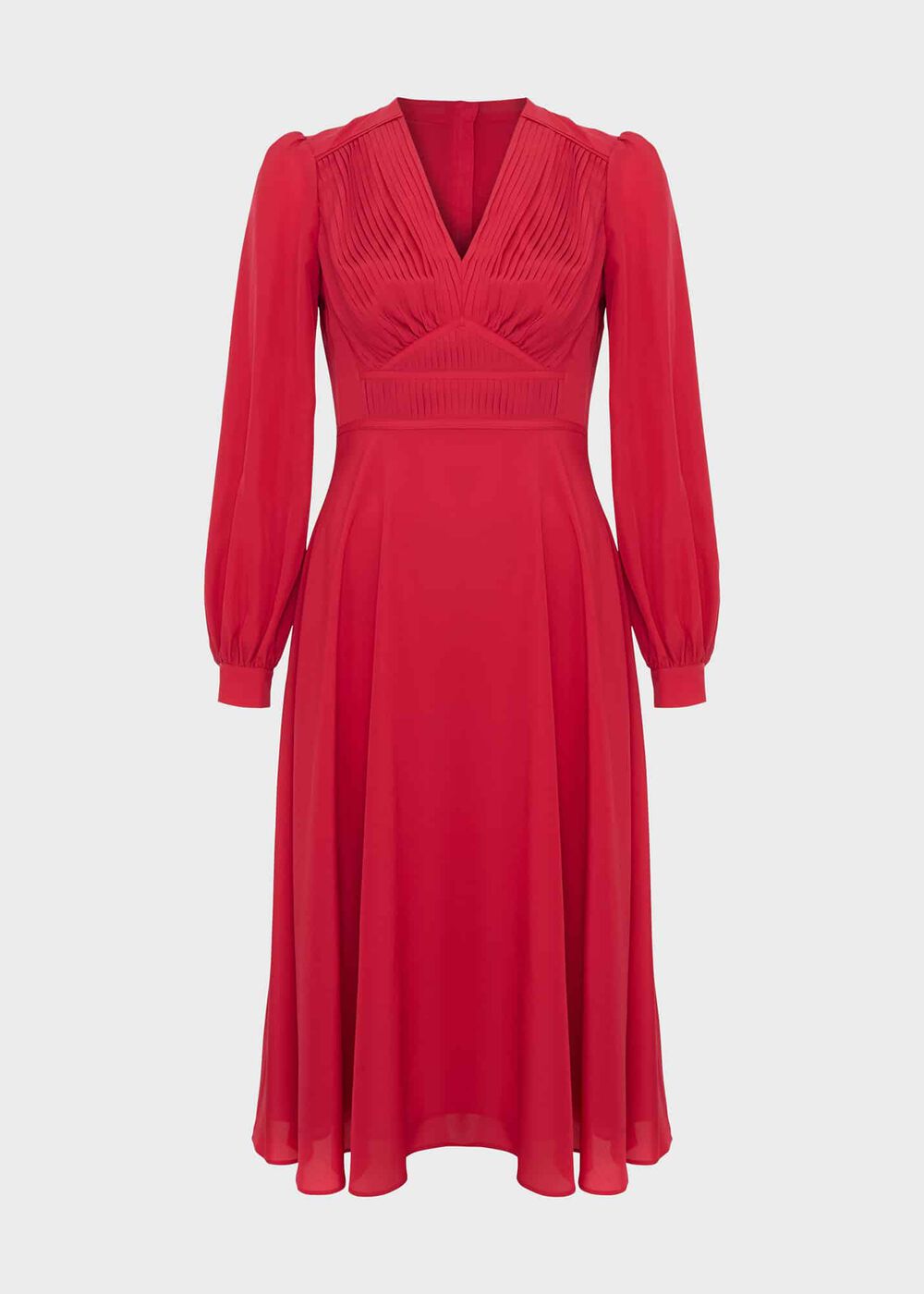 Adrianna Midi Dress, Rouge Pink, hi-res