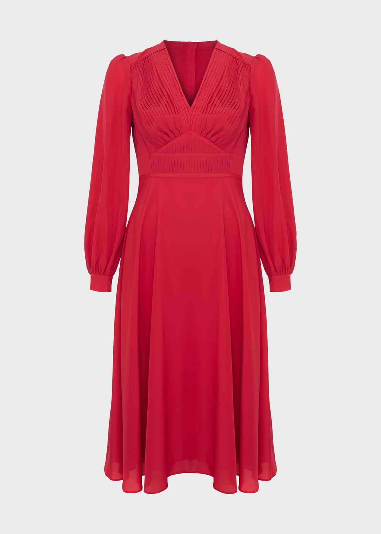 Adrianna Midi Dress, Rouge Pink, hi-res