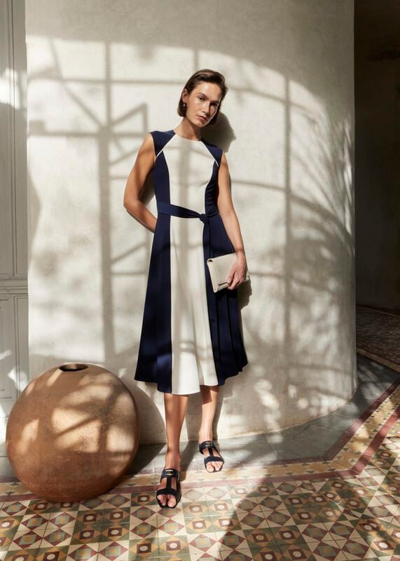 Andrea Colourblock Dress