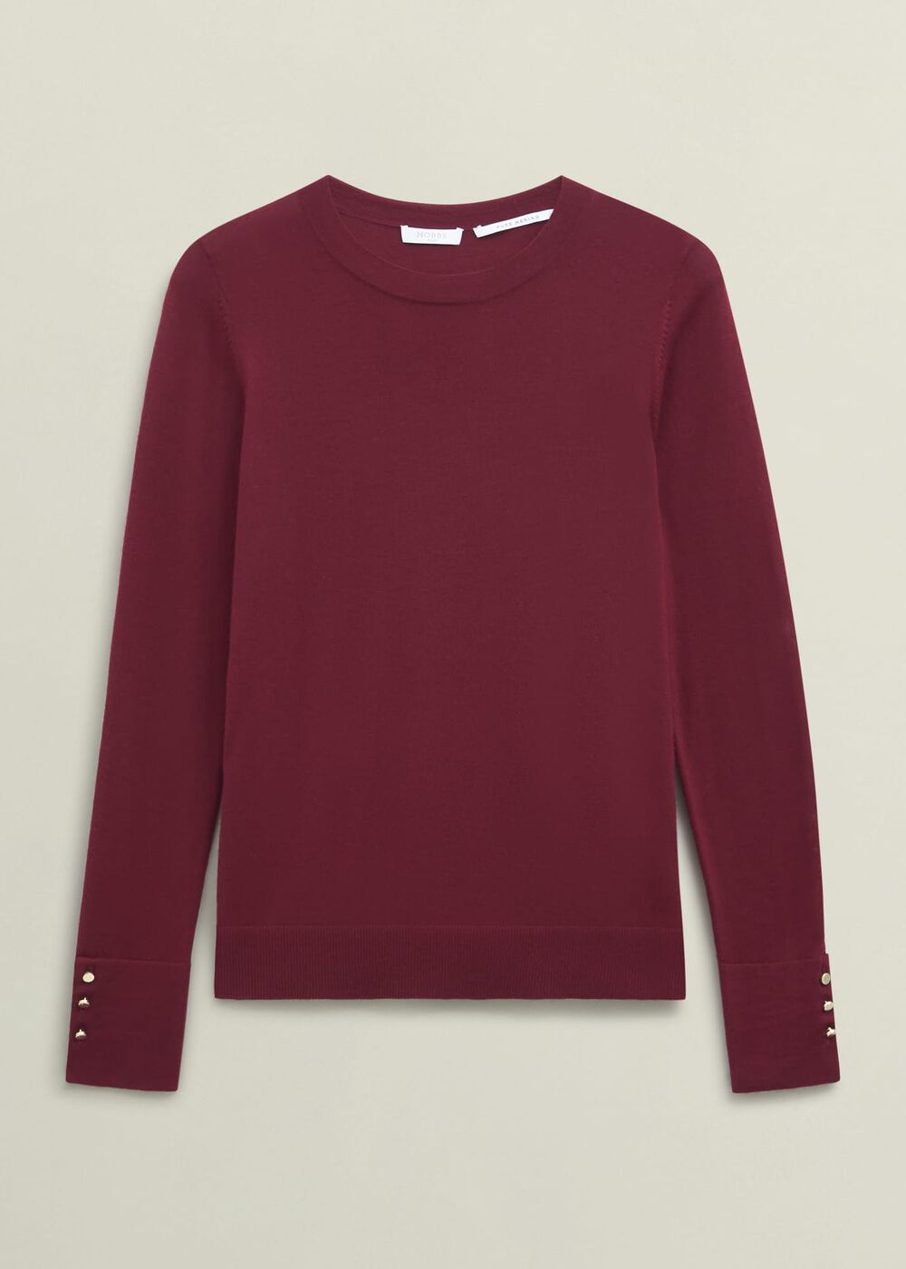 Penny Merino Jumper, Beryl Red, hi-res