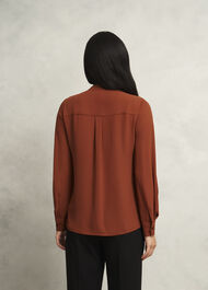Arizona Blouse, Copper Orange, hi-res