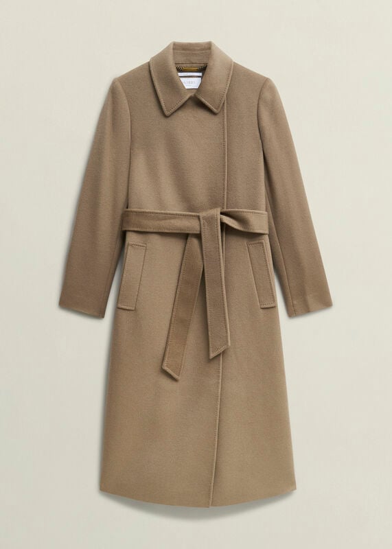 Petite Livia Wool Wrap Coat