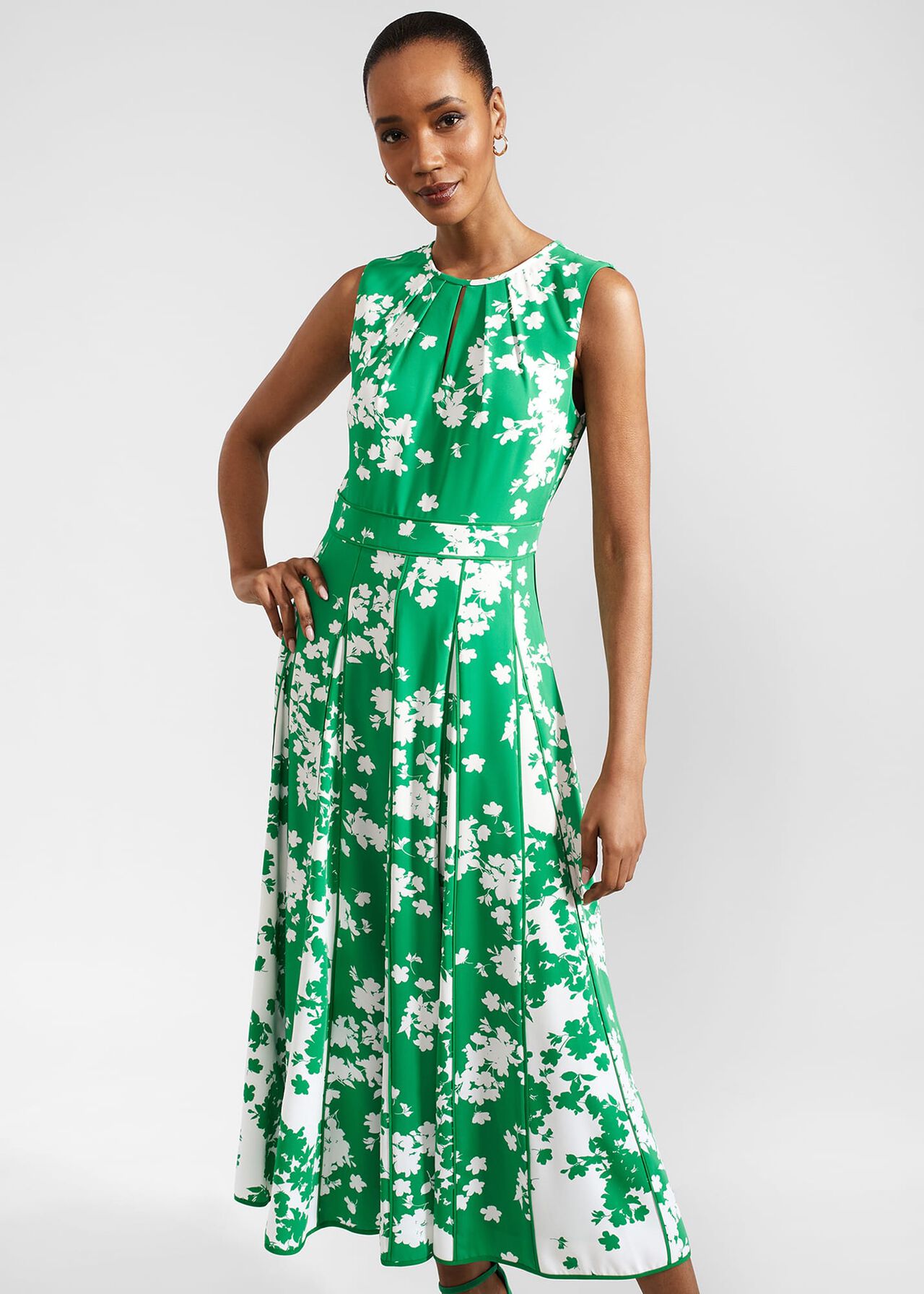 Angelica Floral Midi Dress