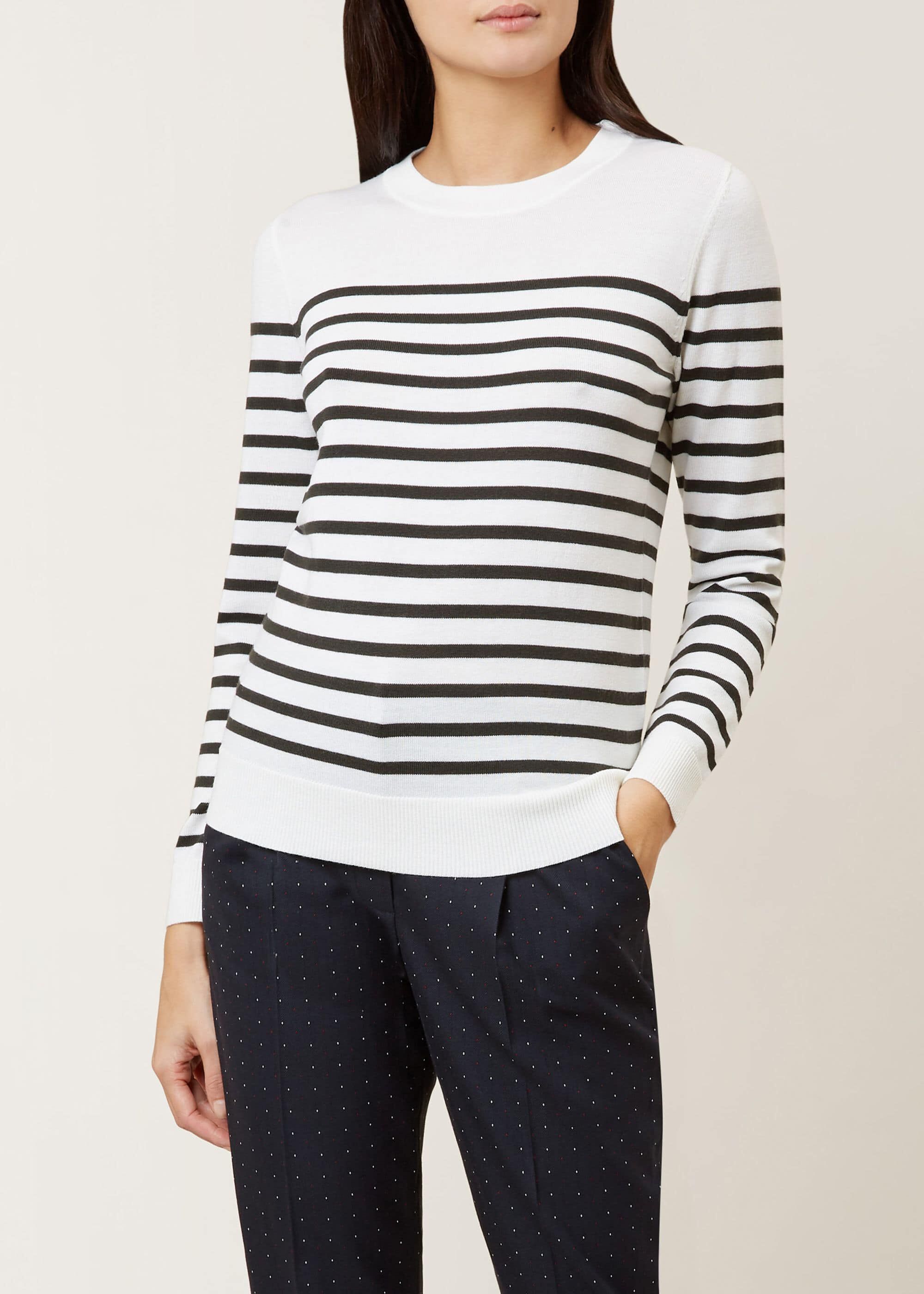 hobbs merino wool jumper
