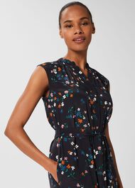 Miranda Dress, Navy Multi, hi-res