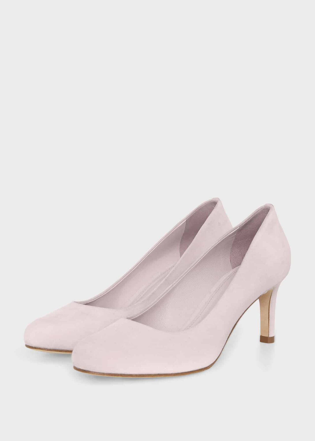 Lizzie Court Shoes, Pale Pink, hi-res