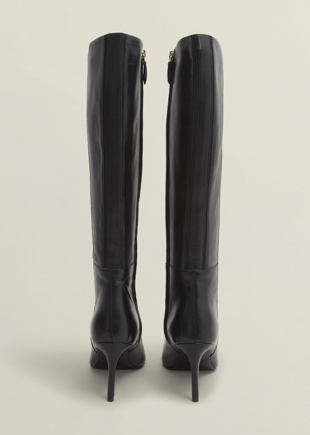 Aliya Knee Boots, Black, hi-res