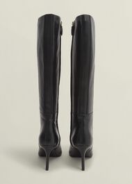 Aliya Knee Boots, Black, hi-res