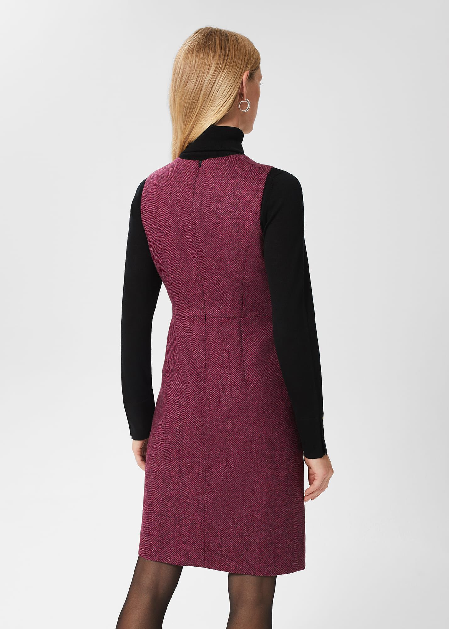 Hobbs 2025 purple dress
