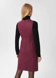 Lucia Wool Dress, Purple Multi, hi-res