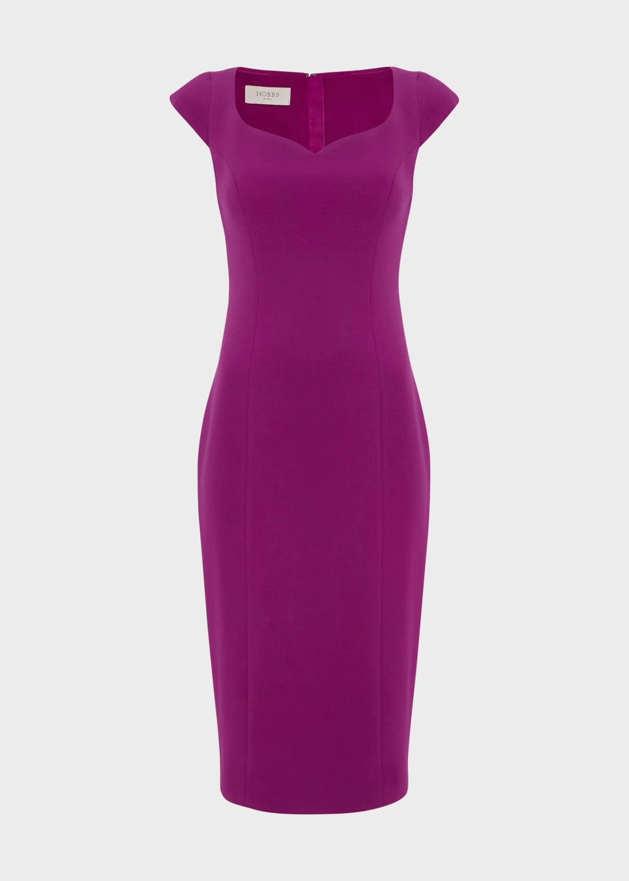 Petite Lillia Shift Dress, Magenta Purple, hi-res