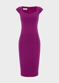 Petite Lillia Shift Dress, Magenta Purple, hi-res