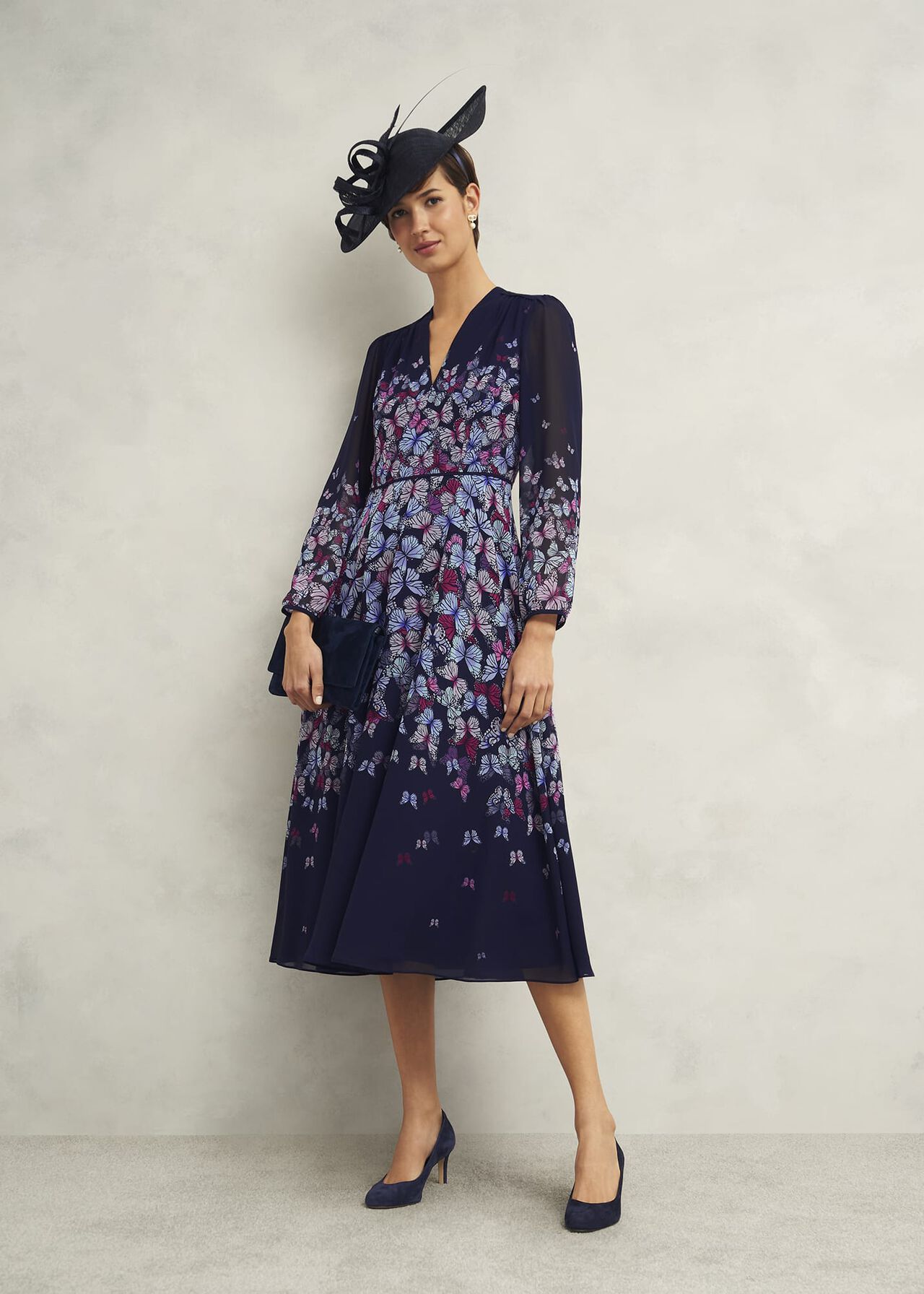 Aurora Dress, Midnight Multi, hi-res
