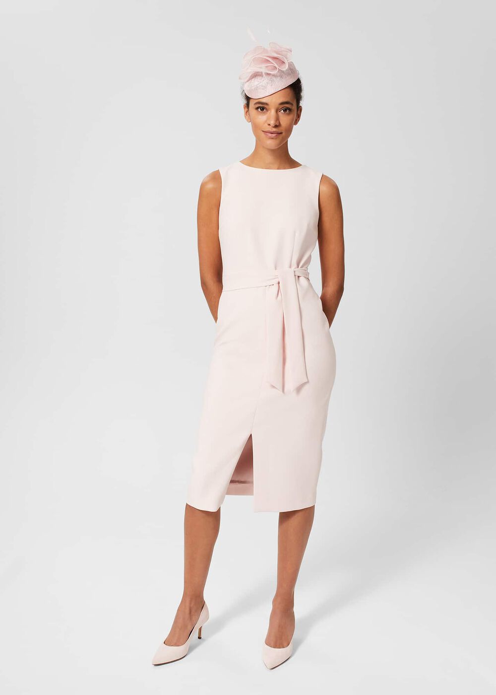 Kaia Shift Dress, Pale Pink, hi-res