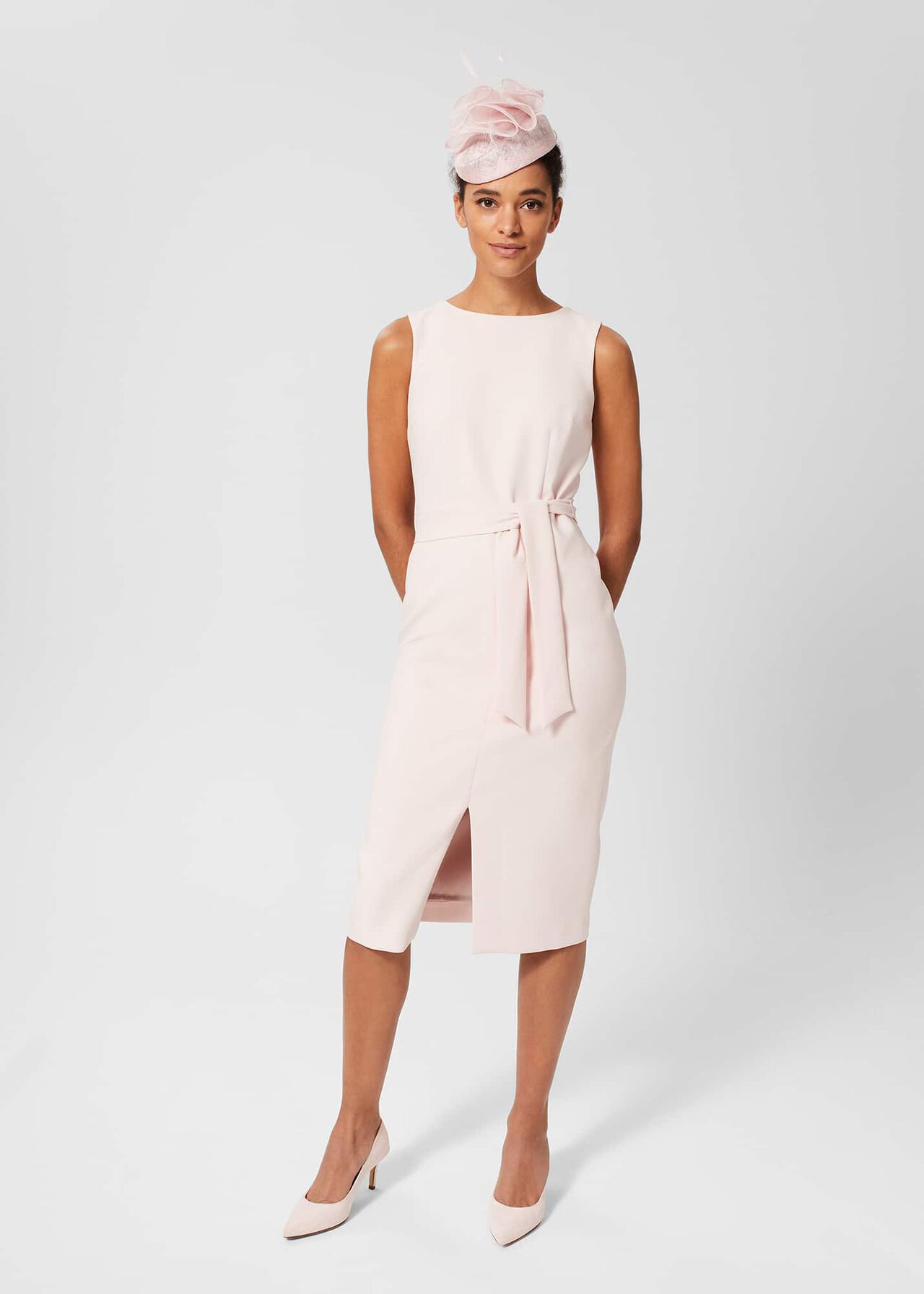 Kaia Shift Dress, Pale Pink, hi-res