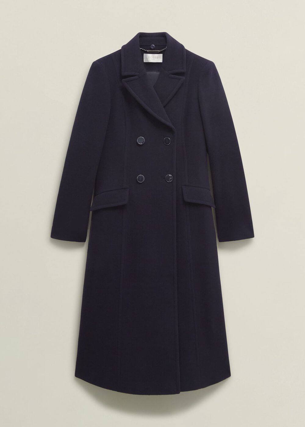 Petite Marlene Wool Blend Coat, Navy, hi-res