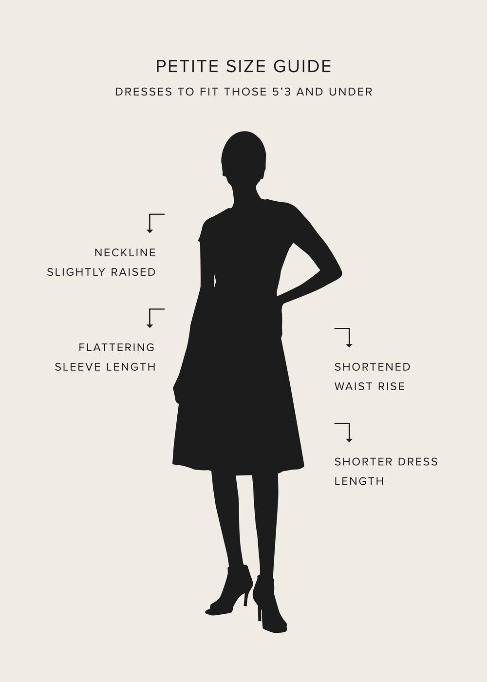 Petite Mia Dress, Ivory Camel, hi-res