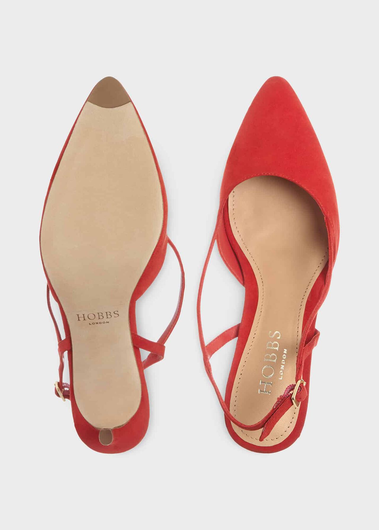 Melissa Slingback, Wildflower Red, hi-res