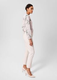Kaia Slim Trousers, Pale Pink, hi-res