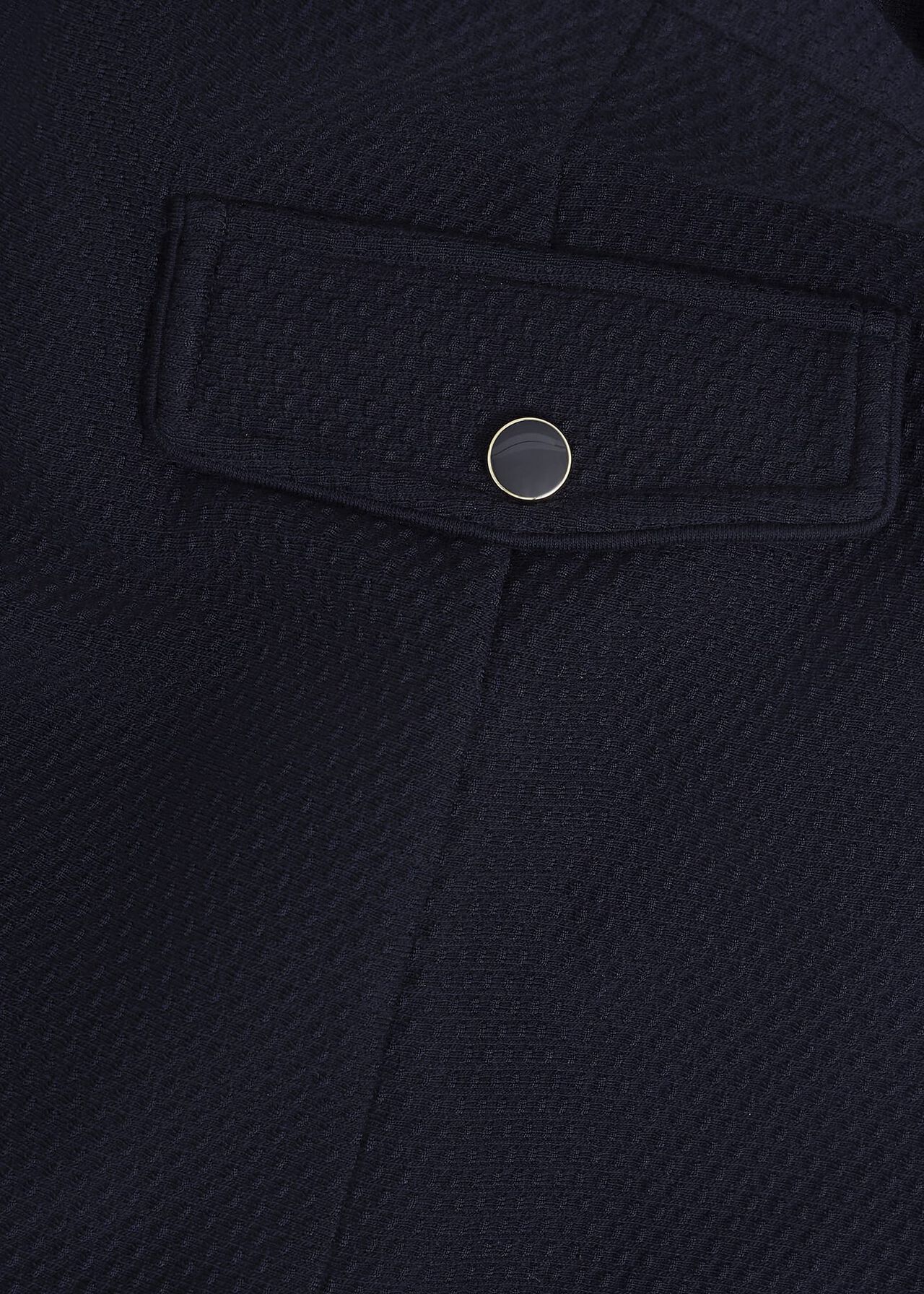 Adelaide Ponte Dress, Hobbs Navy, hi-res