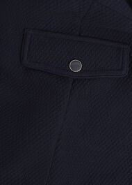 Adelaide Ponte Dress, Hobbs Navy, hi-res