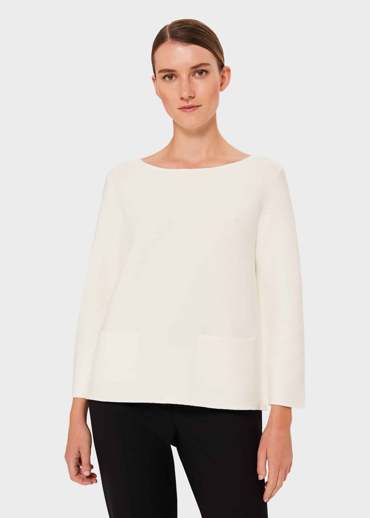 Kendall Sweater, Ivory, hi-res