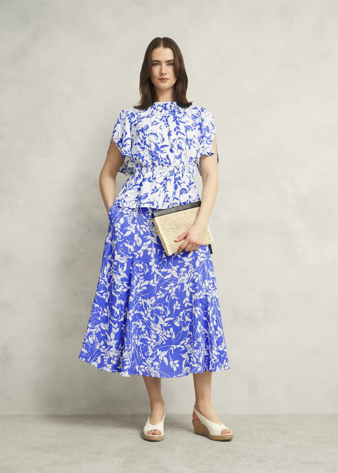 Bianca Skirt, Blue Cream, hi-res