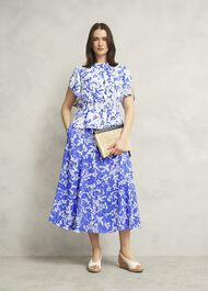 Bianca Skirt, Blue Cream, hi-res
