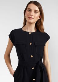 Tania Shirt Dress, Hobbs Navy, hi-res