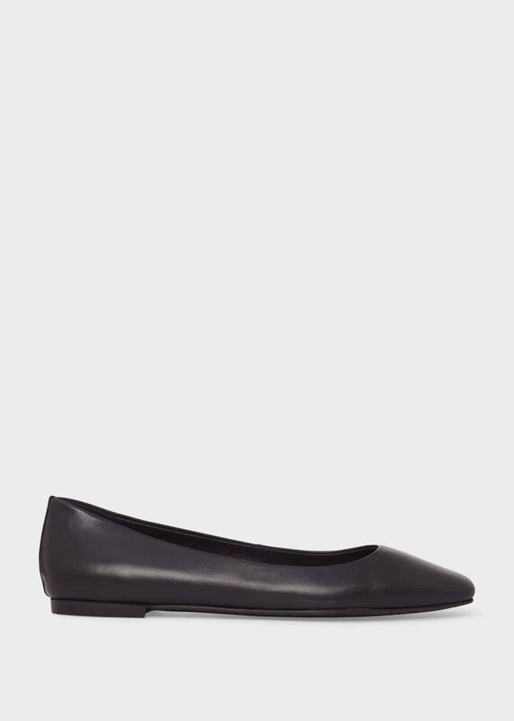 Jemma Leather Ballerinas 