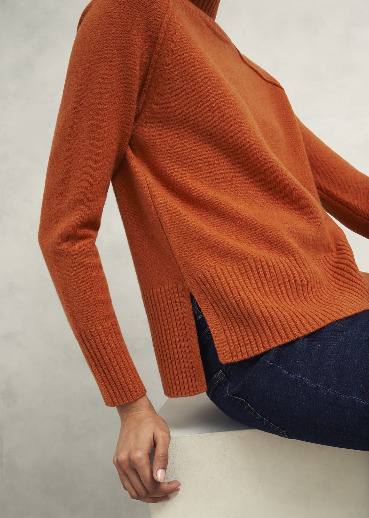 Lorraine Wool Blend Jumper | Hobbs UK |